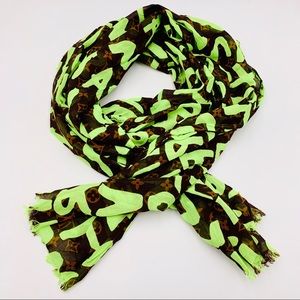 🖤SOLD🖤Louis Vuitton x Stephen Sprouse Scarf